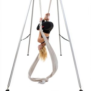 VEVOR Yoga Stand Frame Steel Silver Inversion Equipment-0