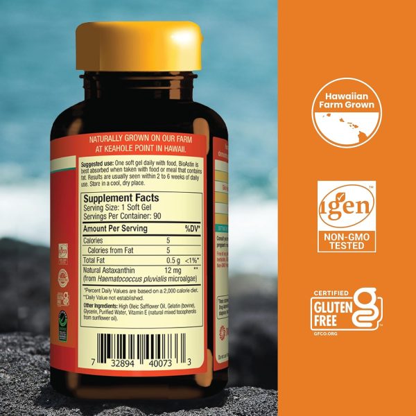 BioAstin Hawaiian Astaxanthin Supplements 48.99-1