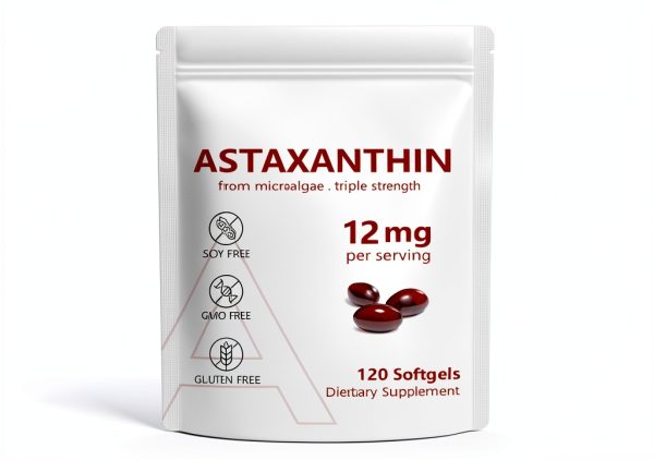 Eing US Astaxanthin Softgels 12mg Triple Strength-0