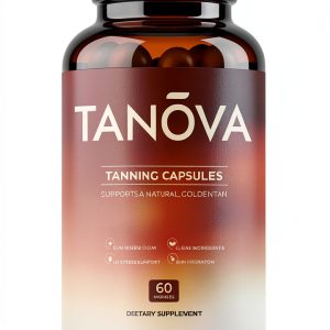 Tanova Tanning Capsules Natural Glow Vegan Supplement-0