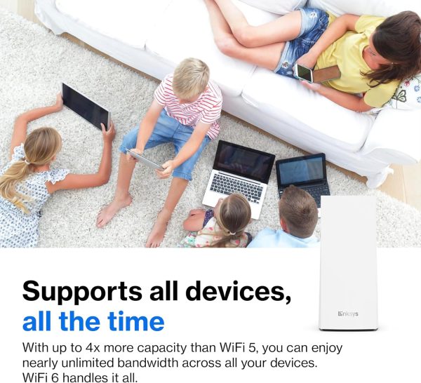 Linksys Atlas 6 WiFi 6 Mesh Router 3 Pack-3
