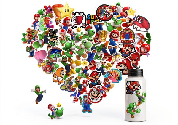 Cartoon Stickers by wanhuatong Waterproof Vinyl Decals-3