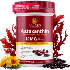 Astaxanthin Softgels BrandX 12mg Triple Antioxidant-0