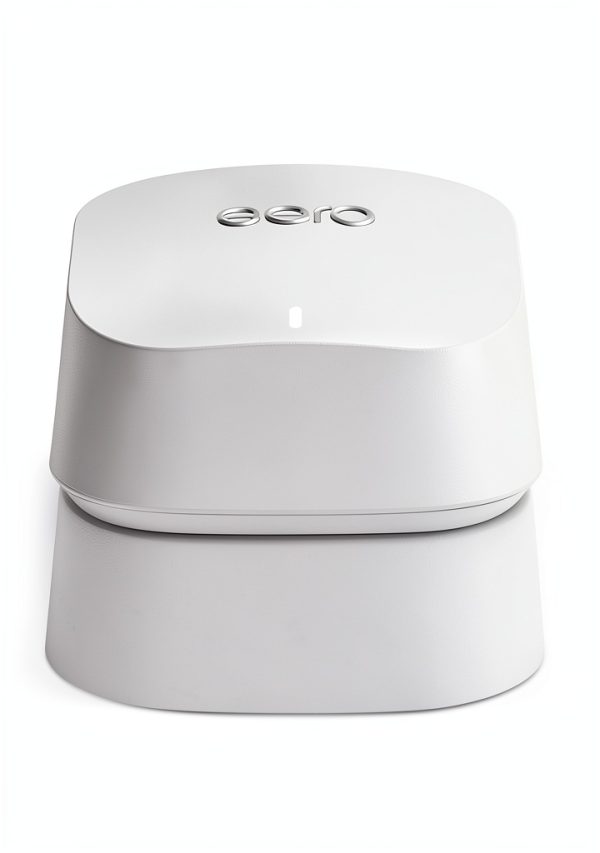 SOOTOZY eero 6 Wall Mount Holder White 1pcs Router Bracket-1
