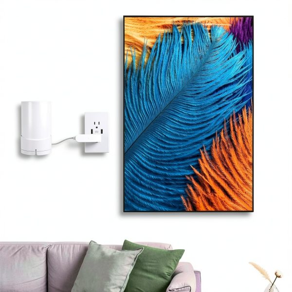 Deco X68 Wall Mount PETIMETI Durable Plastic-6