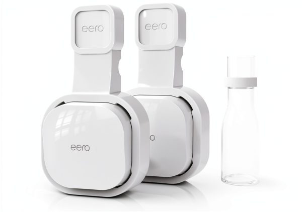 SOOTOZY eero 6 Wall Mount Holder White 1pcs Router Bracket-0