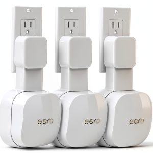 Tizomi eero 6 Wall Mount 3 Pack Plastic Outlet with WPS Management-0