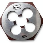 IRWIN DIE 3/8"-24NF 1" HEX Hex Threading Die Brushed Finish-0