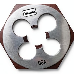 IRWIN DIE 3/8"-24NF 1" HEX Hex Threading Die Brushed Finish-0