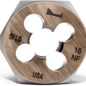 Hanson 6849 9/16-18" Nf Sh Die - High Carbon Threading Die-0