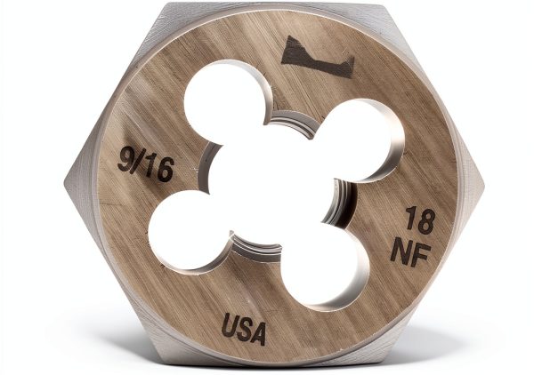 Hanson 6849 9/16-18" Nf Sh Die - High Carbon Threading Die-0