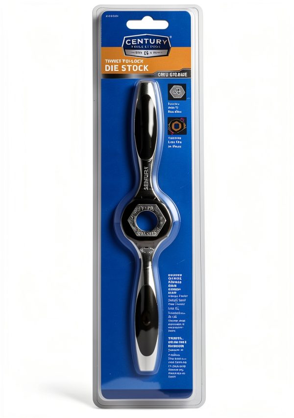 Hex Die Stock 1" Twist-Lock by Century Drill & Tool – Carbon Steel-1