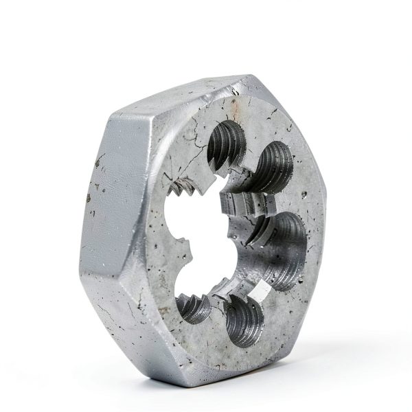 Drill America NPT Pipe Die Set 6-Piece Hex Threading, Steel Case-2