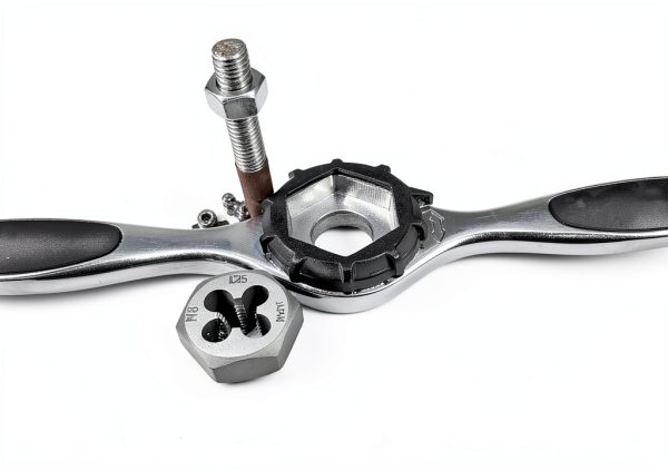 Hex Die Stock 1" Twist-Lock by Century Drill & Tool – Carbon Steel-3
