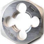 Irwin Hanson 9742 1" 12mm-1.25 Hexagon Metric Die Plastic Hex Shank-0