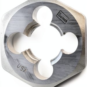Irwin Hanson 9742 1" 12mm-1.25 Hexagon Metric Die Plastic Hex Shank-0