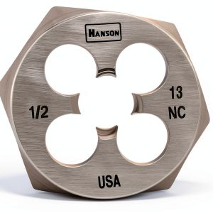 IRWIN Hanson 6544 1/2"-13Nc Hex Die 1" Die for Tap Extraction-0