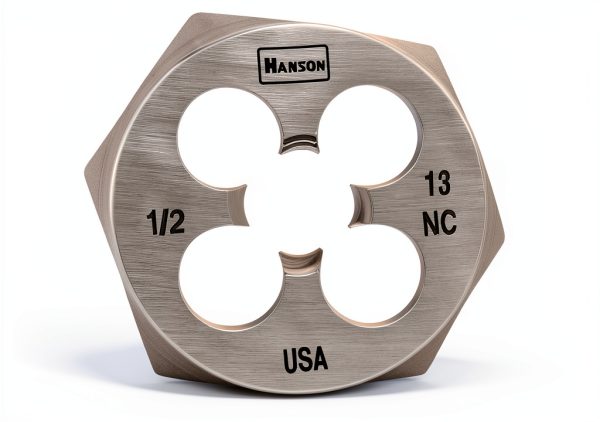 IRWIN Hanson 6544 1/2"-13Nc Hex Die 1" Die for Tap Extraction-0
