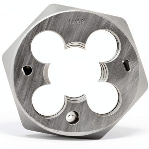 Irwin Hanson 6852 Hex Threading Die 5/8-11 1 7/16 NC Hand‑Powered-0